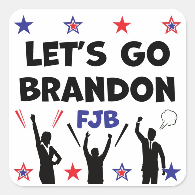ADESIVO QUADRADO VAMOS GO BRANDON (Frente)