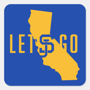 Adesivo Quadrado Vamos SJ