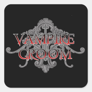 Adesivo Quadrado Vampire Groom
