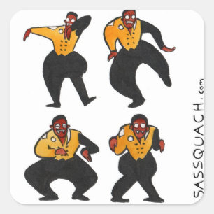 Adesivo Quadrado Vampire Hammer