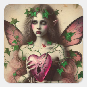 Adesivo Quadrado Vampiro