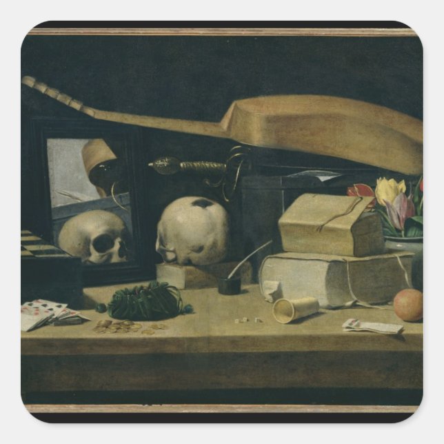 Adesivo Quadrado Vanitas (Frente)