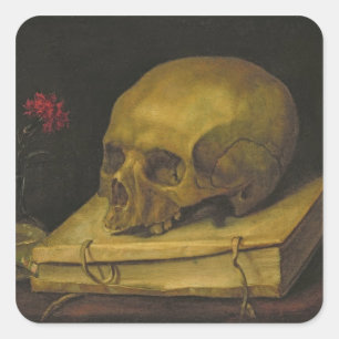 Adesivo Quadrado Vanitas, c.1644 (óleo em canvas)