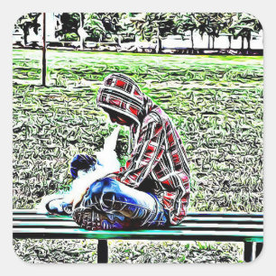 Adesivo Quadrado Vapes Vapetentes