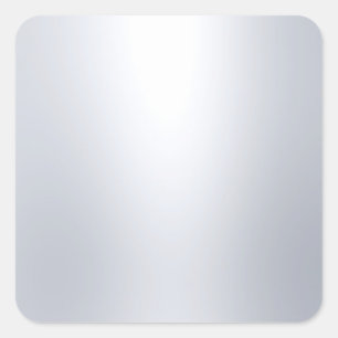 Adesivo Quadrado Vazio Modelo Faux Silver Glamor Elegante