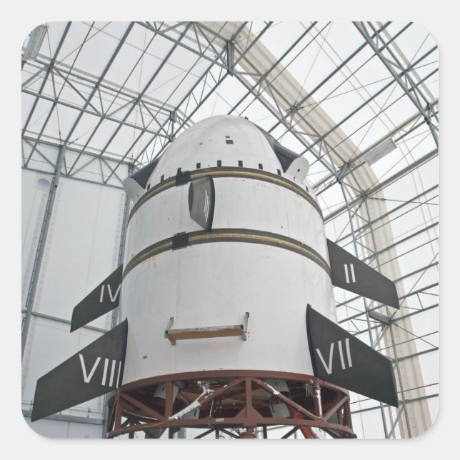 Adesivo Quadrado Veículo do sistema de aborto de inicialização máxi (Frente)