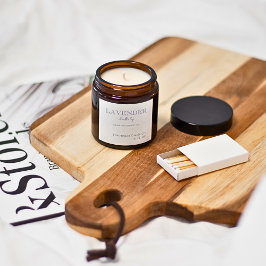 Adesivo Quadrado Vela Simples Moderna Cantiga de Lavanda