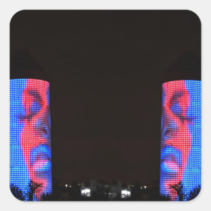 Adesivo Quadrado ~Vendo o Double~ Miami/Sobe Sticker PERSONALIZAR A