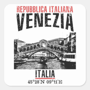 Adesivo Quadrado Veneza