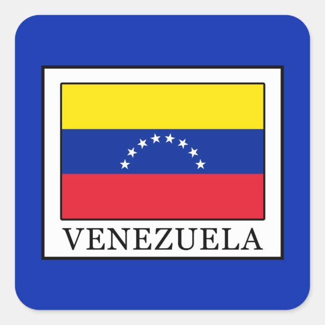 Adesivo Quadrado Venezuela (Frente)