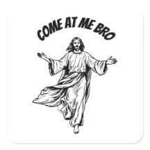 Venha At Me Bro Jesus Divertido Bíblia Cristã