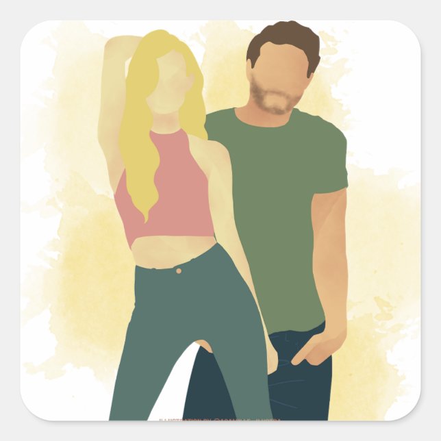 Adesivo Quadrado Ventoinha da estufa - CA (Frente)