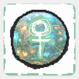 Adesivo Quadrado Venus Day
