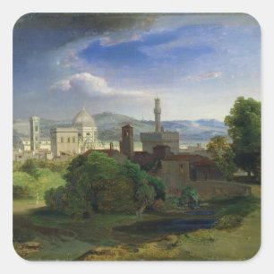 Adesivo Quadrado Ver Florença, c.1829