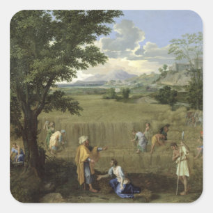 Adesivo Quadrado Verão, ou Ruth e Boaz, 1660-64