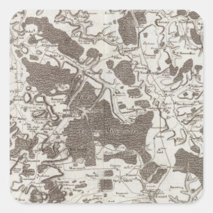 Adesivo Quadrado Verdun