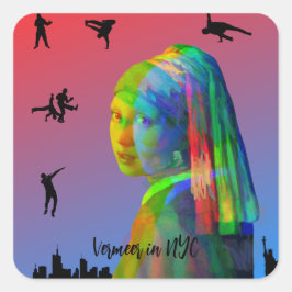 Adesivo Quadrado Vermeer na NYC