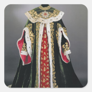 Adesivo Quadrado Vestes oficiais do Hungarian