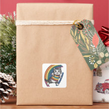 Vestido, arco-íris de gato