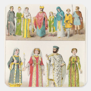 Adesivo Quadrado Vestido romano cristão