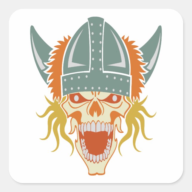 Adesivo Quadrado VESTIMENTO de autocolantes personalizados (Frente)