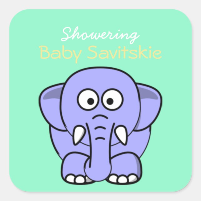 Adesivo Quadrado Vestir o Baby Mason Jar Sticker - Amarelo Verde (Frente)