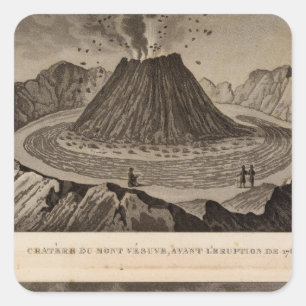 Adesivo Quadrado Vesuve, Dolomieu