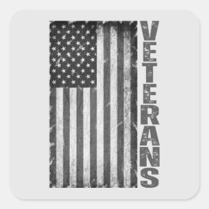 ADESIVO QUADRADO VETERANOS DE PAVILHÃO AMERICANOS DIA 4 DE JULHO