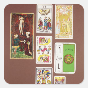 Adesivo Quadrado VI Amantes