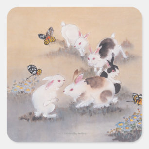 Adesivo Quadrado Viagem de Campo