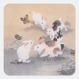 Adesivo Quadrado Viagem de Campo