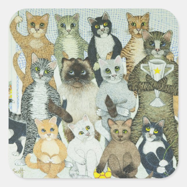 Adesivo Quadrado Vias vitórias (Frente)