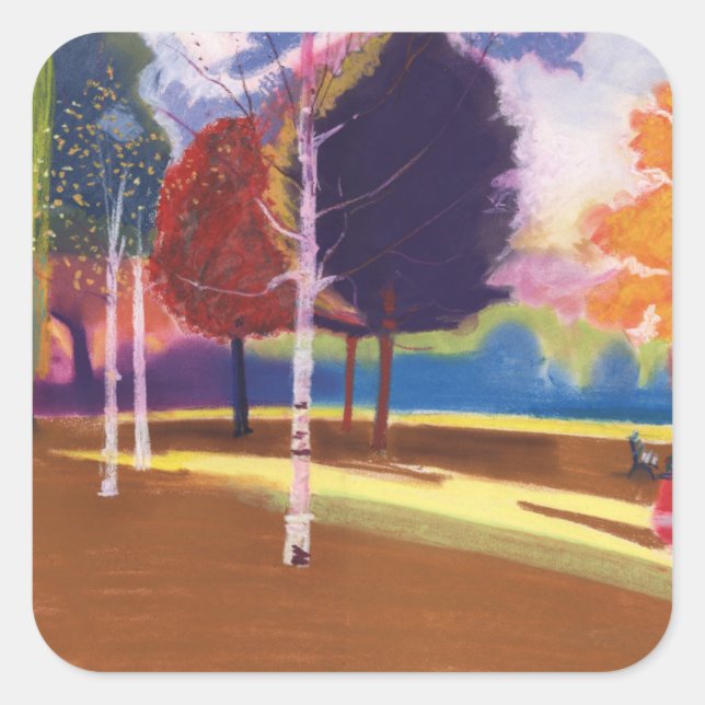 Adesivo Quadrado Victoria Park Bath (Frente)