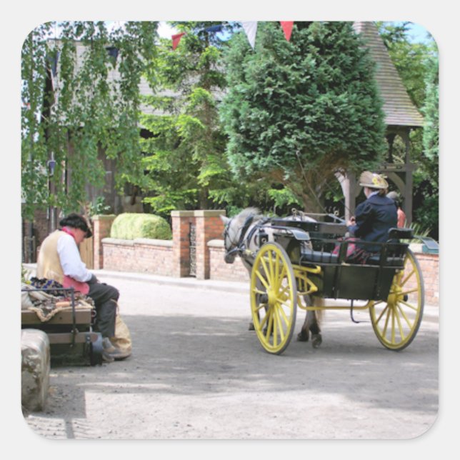 ADESIVO QUADRADO VICTORIAN ENGLAND (Frente)