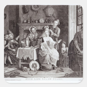 Adesivo Quadrado Vida Alta Abaixo das Escadas