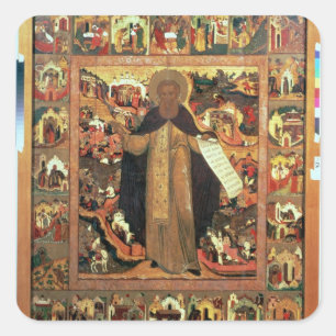 Adesivo Quadrado Vida das Ruas. Sérgio de Radonesh, 1640