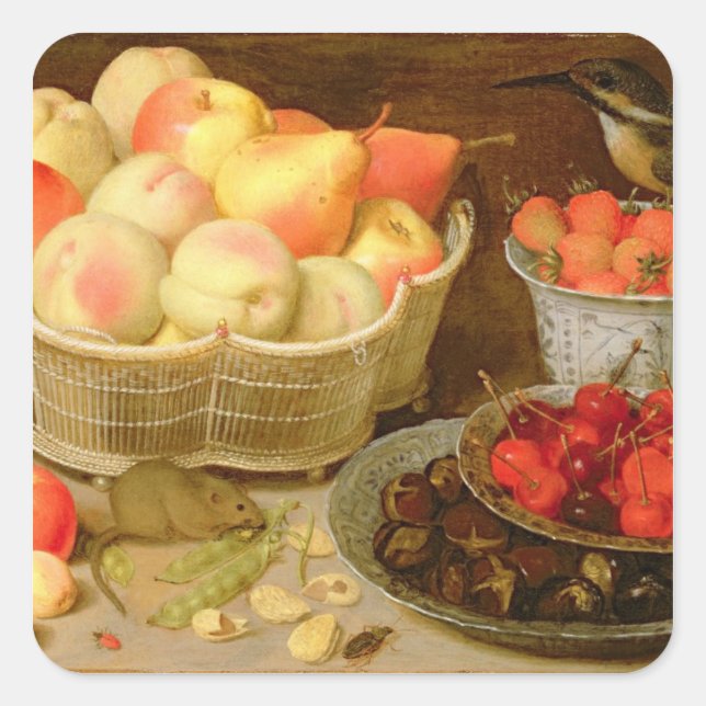 Adesivo Quadrado Vida estática (Frente)