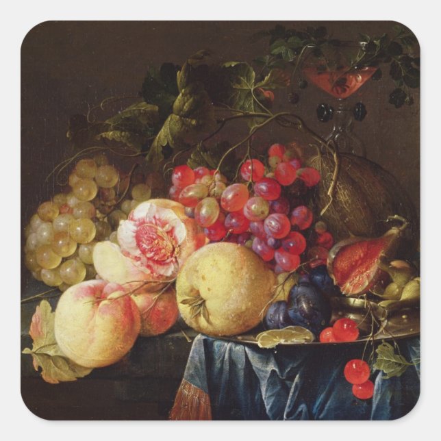 Adesivo Quadrado Vida estática (Frente)