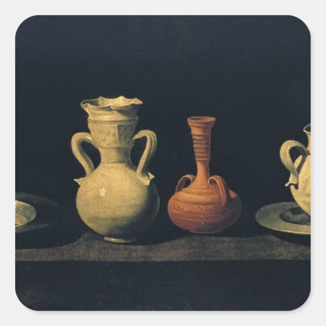 Adesivo Quadrado Vida estática 4 (Frente)