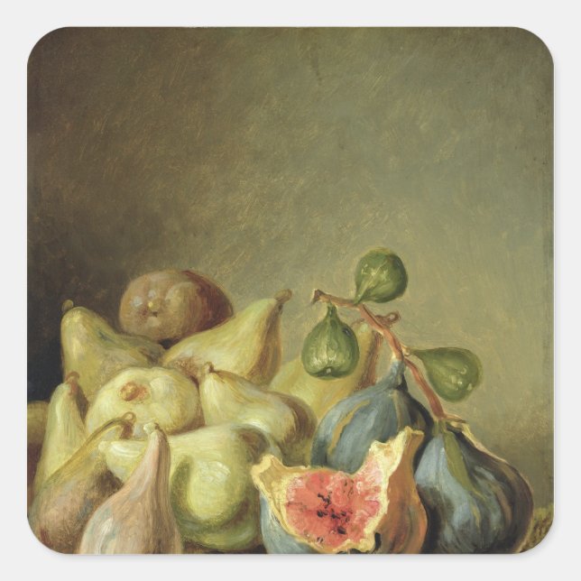 Adesivo Quadrado Vida fruta estática (Frente)