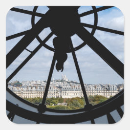 Adesivo Quadrado Vidro gigante no Musée d'Orsay - Paris