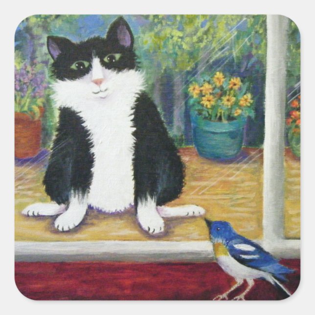 Adesivo Quadrado Vidro segurança (Frente)