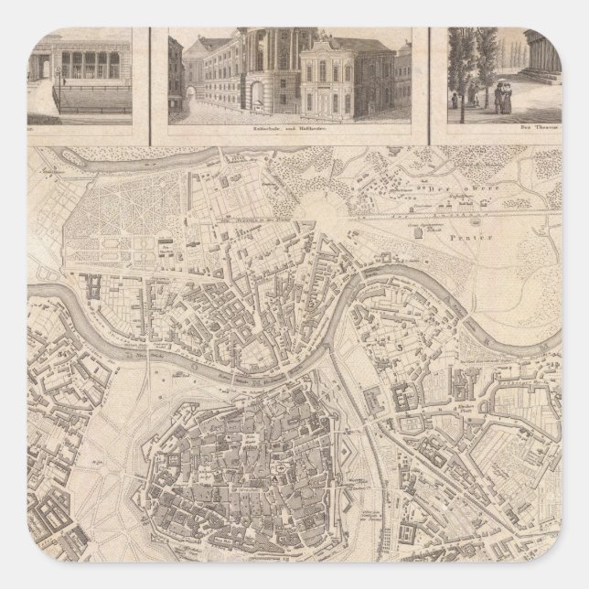 Adesivo Quadrado Viena 2 (Frente)