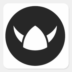 Adesivo Quadrado Viking Hero Ideology