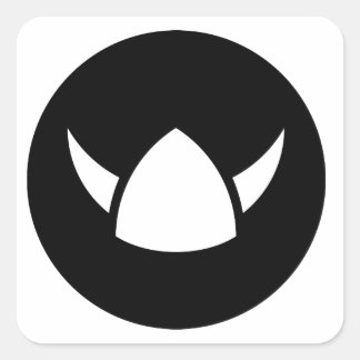 Adesivo Quadrado Viking Hero Ideology