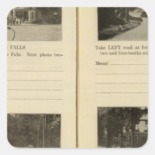 Adesivo Quadrado Vila de Fishkill dos Wappingers Falls