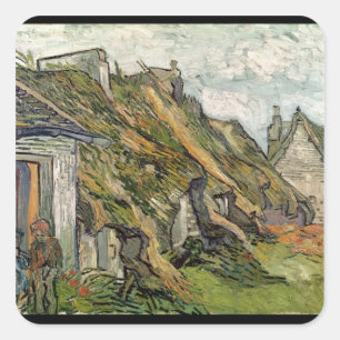 Adesivo Quadrado Vincent van Gogh Algodão achatado em Chaponval