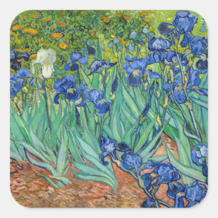 Adesivo Quadrado Vincent Van Gogh - Íris