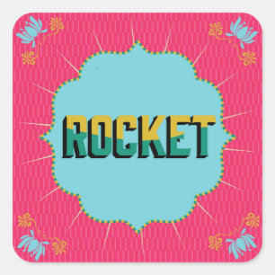 Adesivo Quadrado Vinheiros quadrados de Diwali