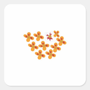 Adesivo Quadrado Vinheta